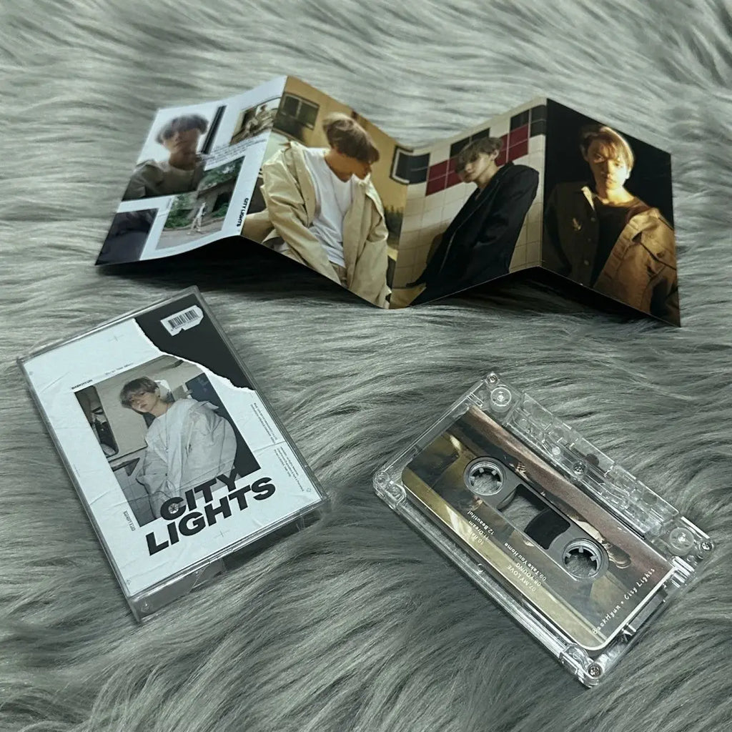 EXO BaekHyun Solo Album City Lights Korean Music Cassette Brand New Unopened Merchandise Collectors K Pop