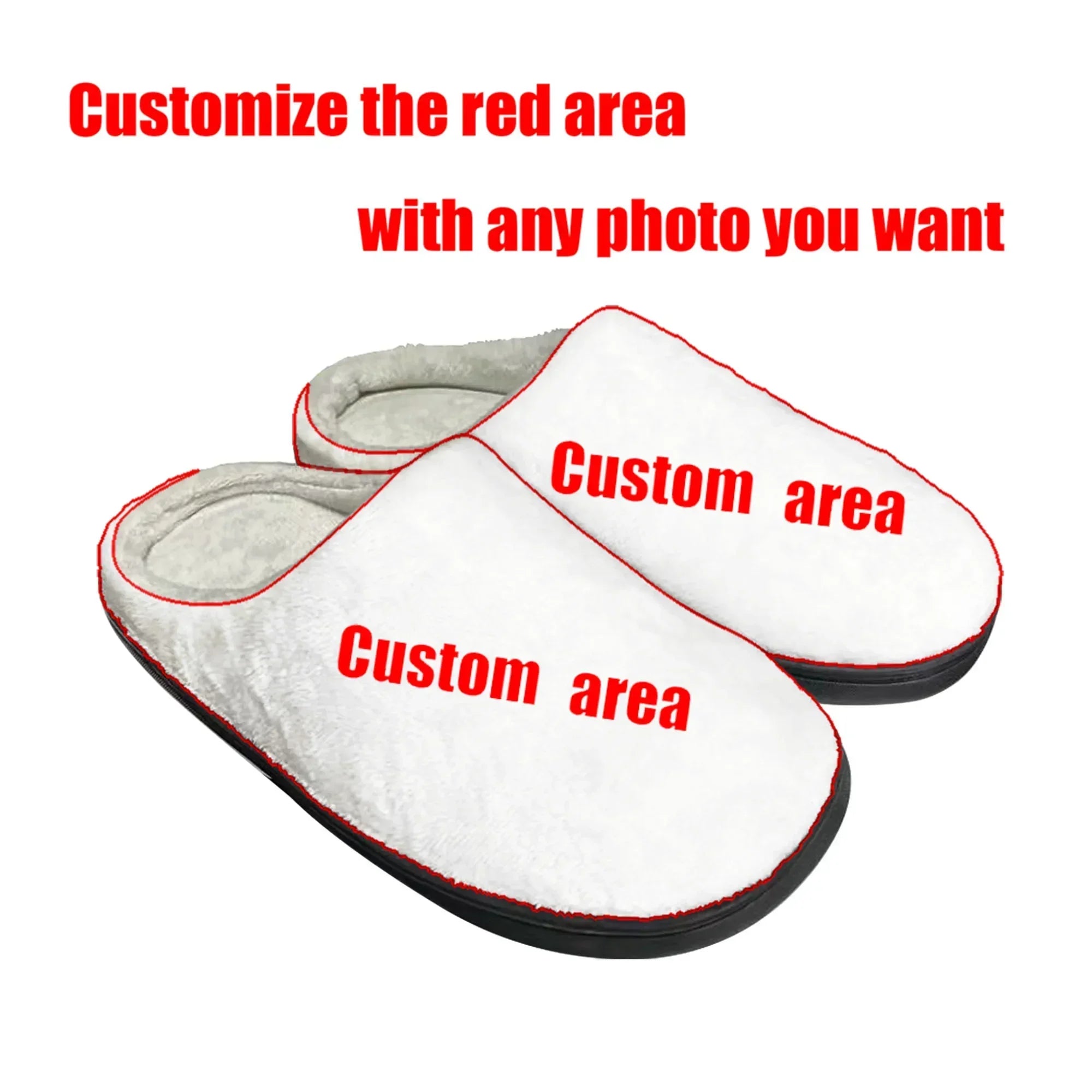 A Silent Voice Home Cotton Slippers Mens Women Plush Bedroom Casual Keep Warm Shoes Japanese Anime Custom Thermal Indoor Slipper