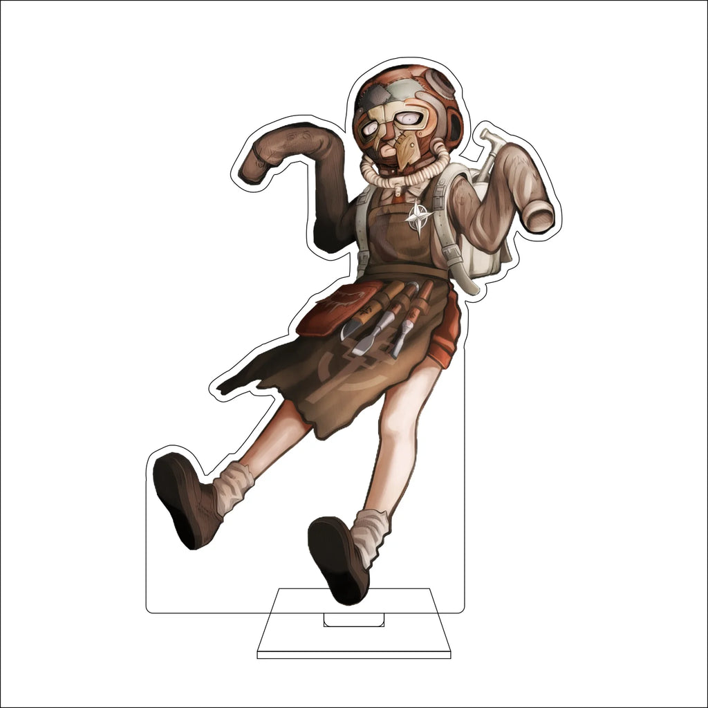 16CM Anime Danganronpa Cosplay Acrylic Figure Stand Plate Naegi Makoto Maizono Sayaka Genocider Syo Ornaments Gifts