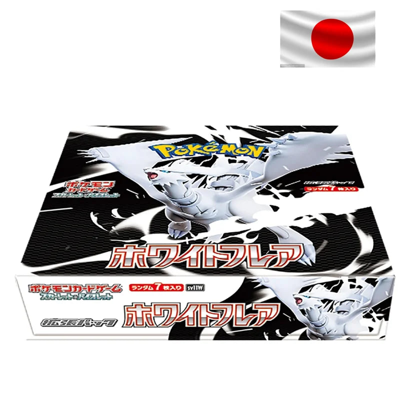 140pcs/box PokémonCard Ptcg Japanese Version Sv11f Flare Black Bolt Collector Gift Box Simplified Chinese 20 Pack Cards