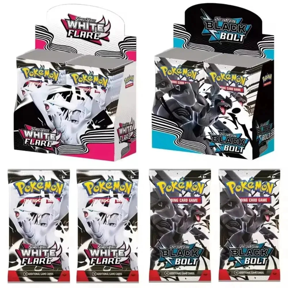 fun 360Pcs Pokemon Card TCG Scarlet&Violet Prismatic Evolutions 151 Prism 36 Pack Pokemon Booster Box Collectible Tradiner Card