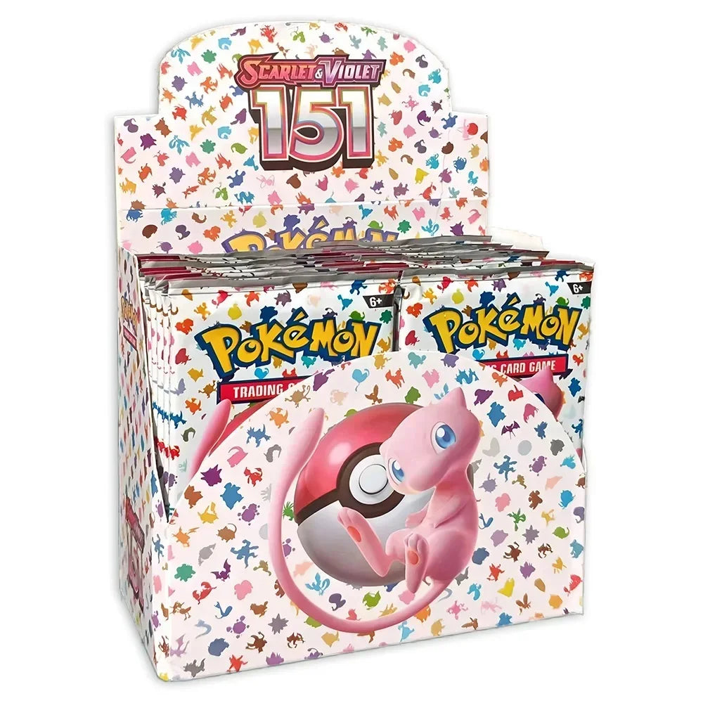360pcs Pokemon Card Scarlet & Violet Prismatic Evolutions Pokemon Box English Booster Battle 151 Ultra Prism Booster Battle Card