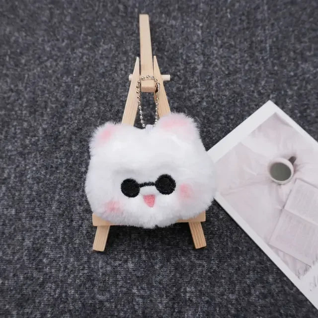 Anime Keychain Geto Suguru and Satoru Gojo Plush Cosplay Pendant Keyrings Accessories Key Chains Fans Gifts