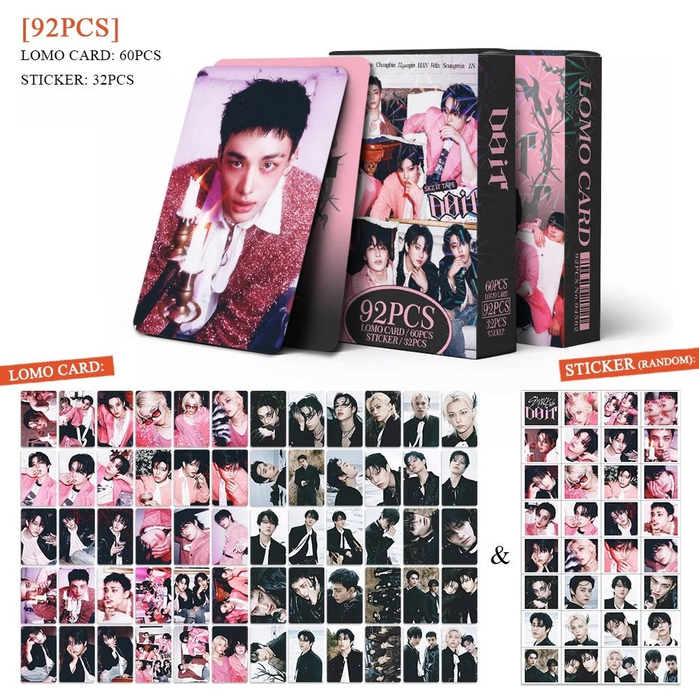 30/92Pcs Kpop Hot Boy Group New Album "DO IT" Photocards Lomo Cards Hyunjin Felix LeeKnow Han BangChan Photo Album Fans Gifts