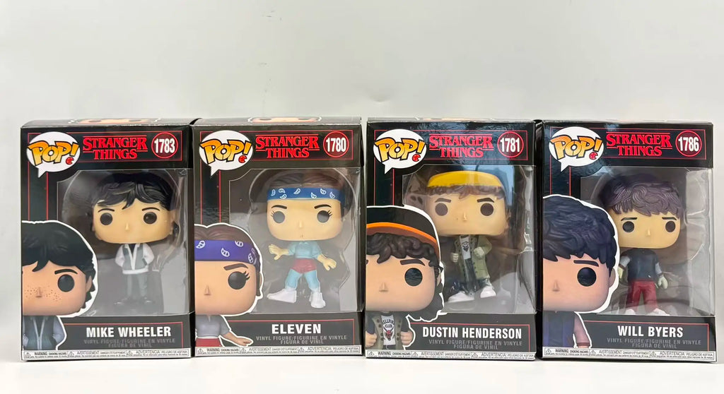 2026 New POP Stranger Things Little 11 Carnivorous Plant Dustin Steve Eddie Figurine Model Display Toy Funko