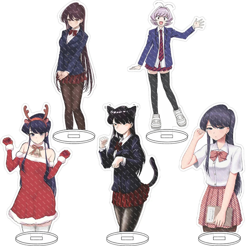 16CM Anime Figure Komi Can't Communicate‌‌ Komi Shouko Osana Najimi Cos Acrylic Stand Ornaments Chrismas Gifts