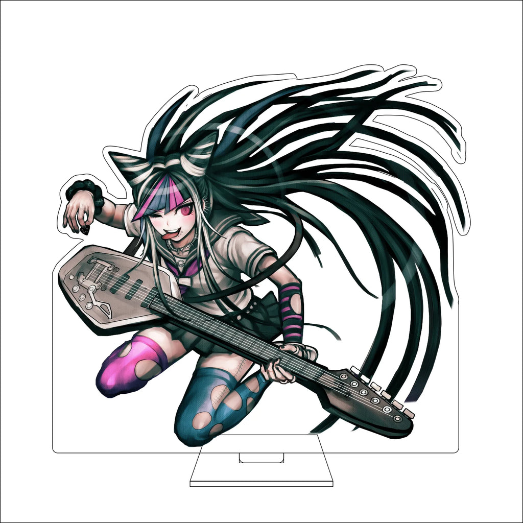 16CM Anime Danganronpa Cosplay Acrylic Figure Stand Plate Naegi Makoto Maizono Sayaka Genocider Syo Ornaments Gifts