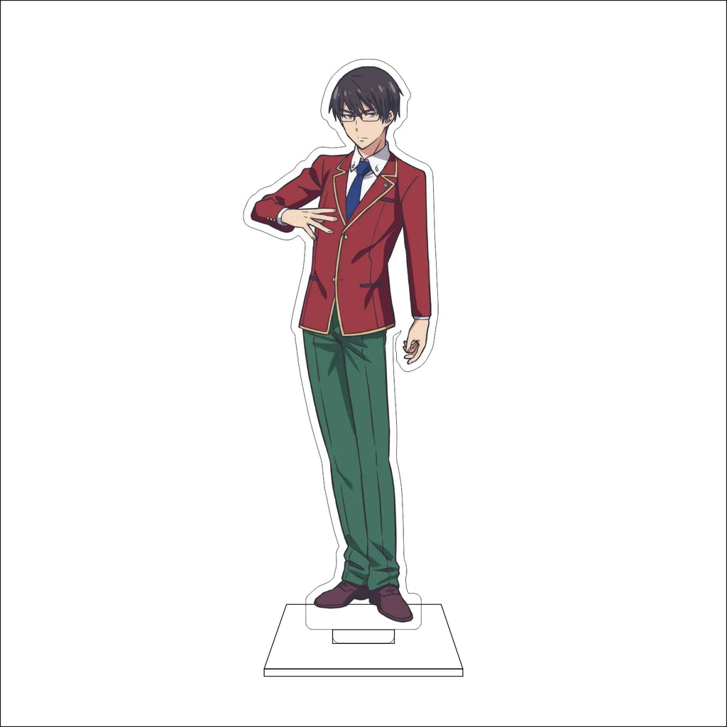 16CM Anime Classroom of the Elite Cosplay Acrylic Figure Stand Plate Ibuki Mio Karuizawa Kei Horikita Suzune Ornaments Gifts