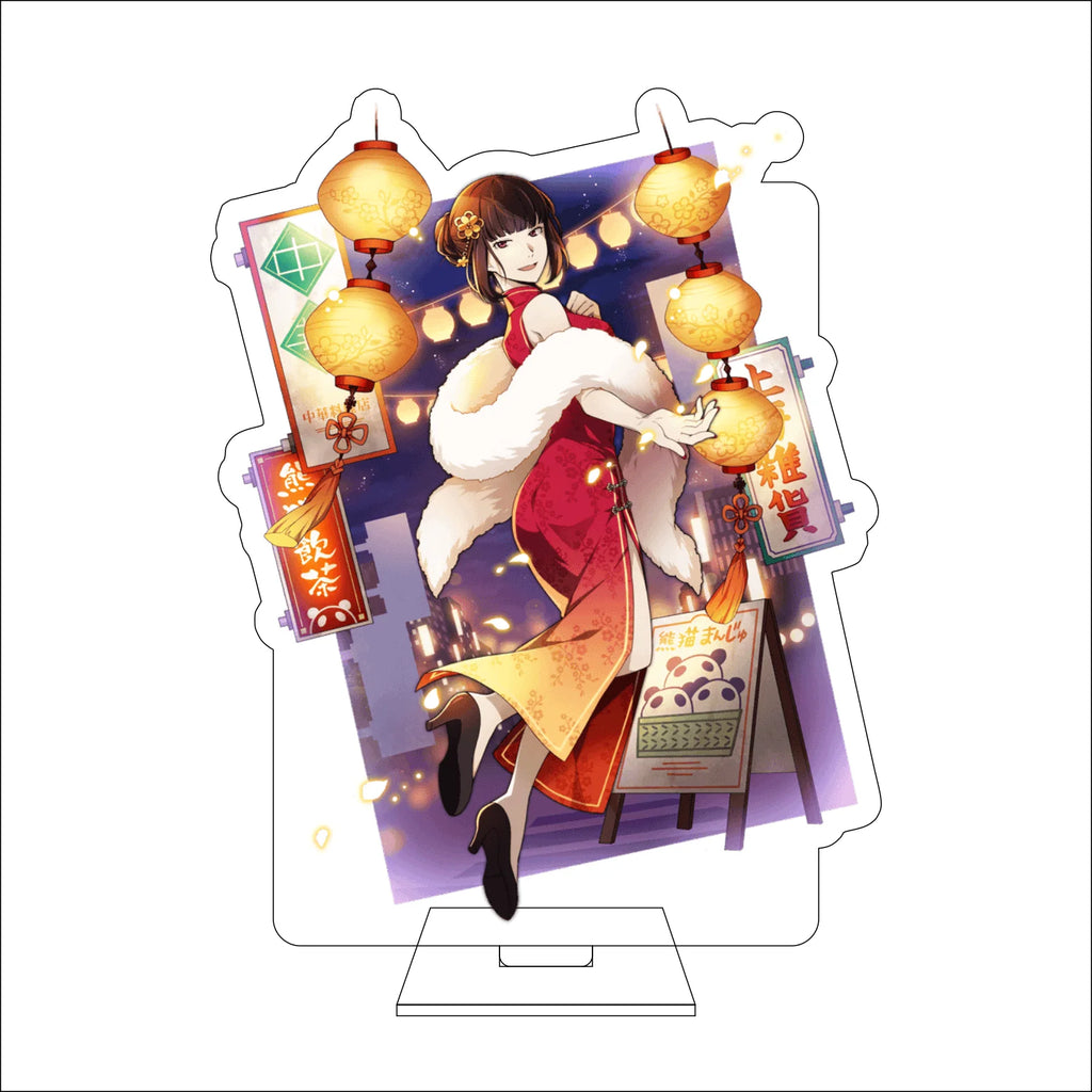 16CM Anime Bungo Stray Dogs Cosplay Acrylic Figure Stand Plate Ryunosuke Akutagawa Nakahara Chuuya Ornaments Gifts