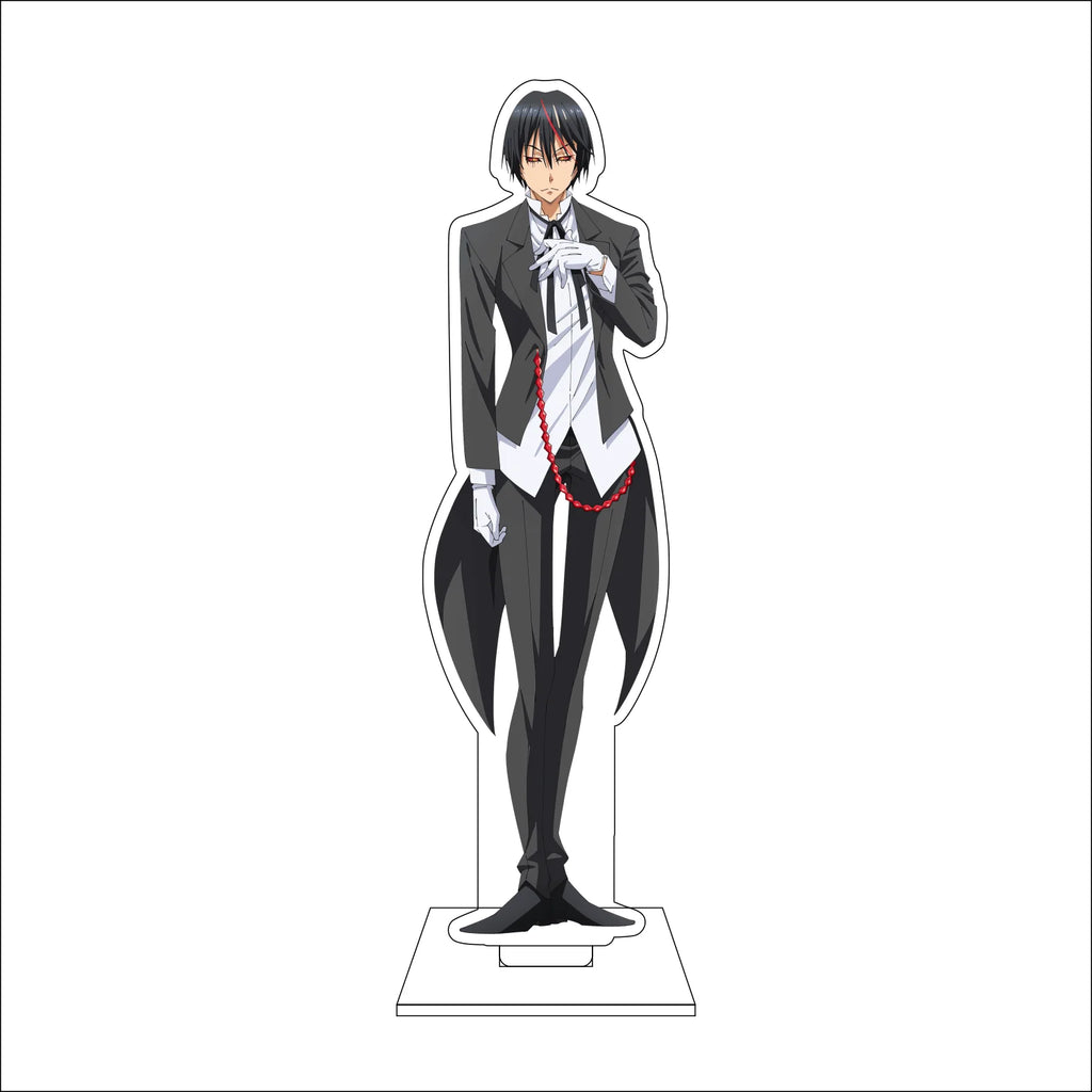 16CM Anime Rimuru Tempest Diablo shuna Shizue Izawa Cosplay Acrylic Figure Stand Plate Ornaments Gifts