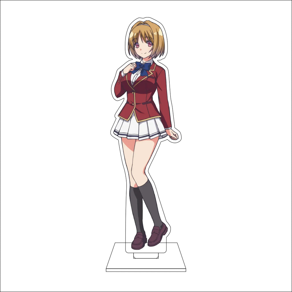 16CM Anime Classroom of the Elite Cosplay Acrylic Figure Stand Plate Ibuki Mio Karuizawa Kei Horikita Suzune Ornaments Gifts