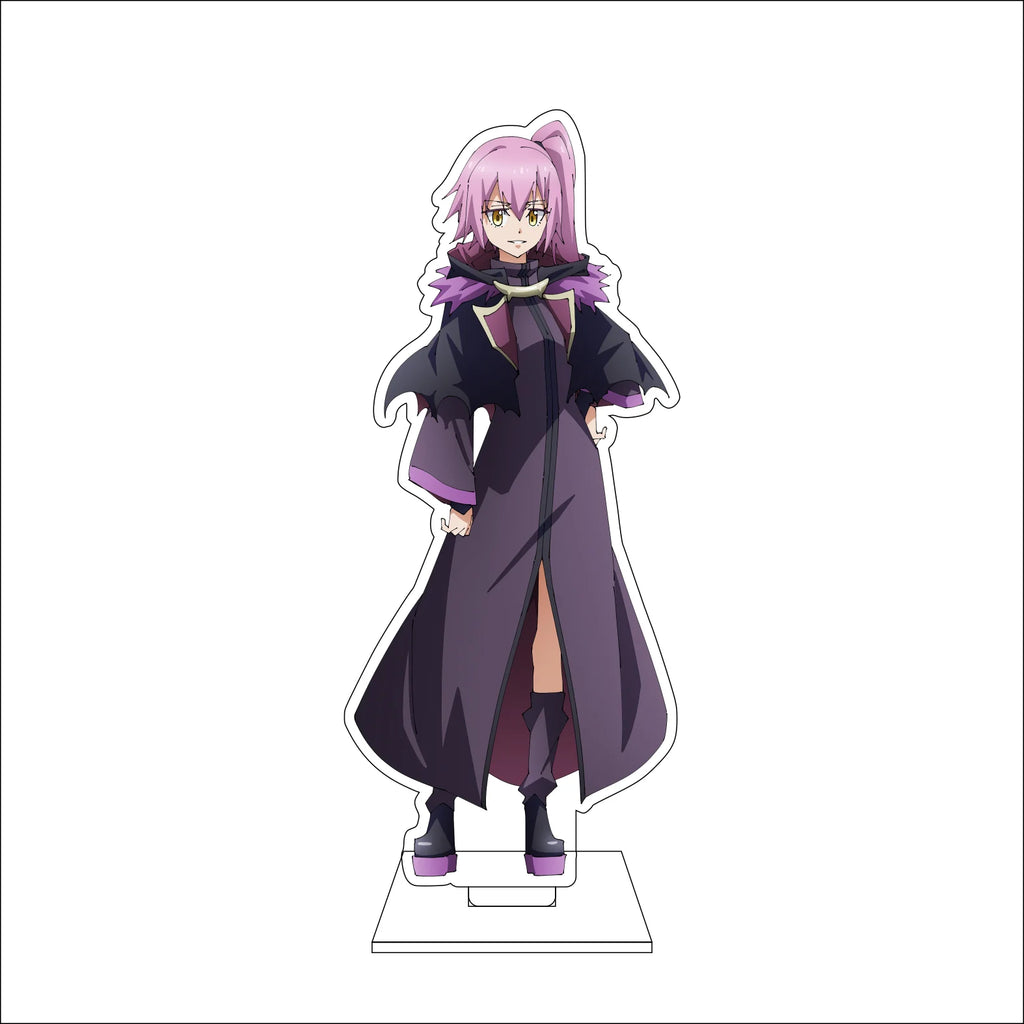 16CM Anime Rimuru Tempest Diablo shuna Shizue Izawa Cosplay Acrylic Figure Stand Plate Ornaments Gifts