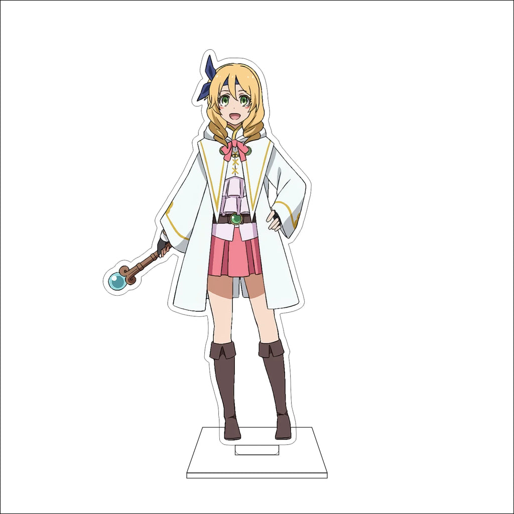 16CM Anime Rimuru Tempest Diablo shuna Shizue Izawa Cosplay Acrylic Figure Stand Plate Ornaments Gifts