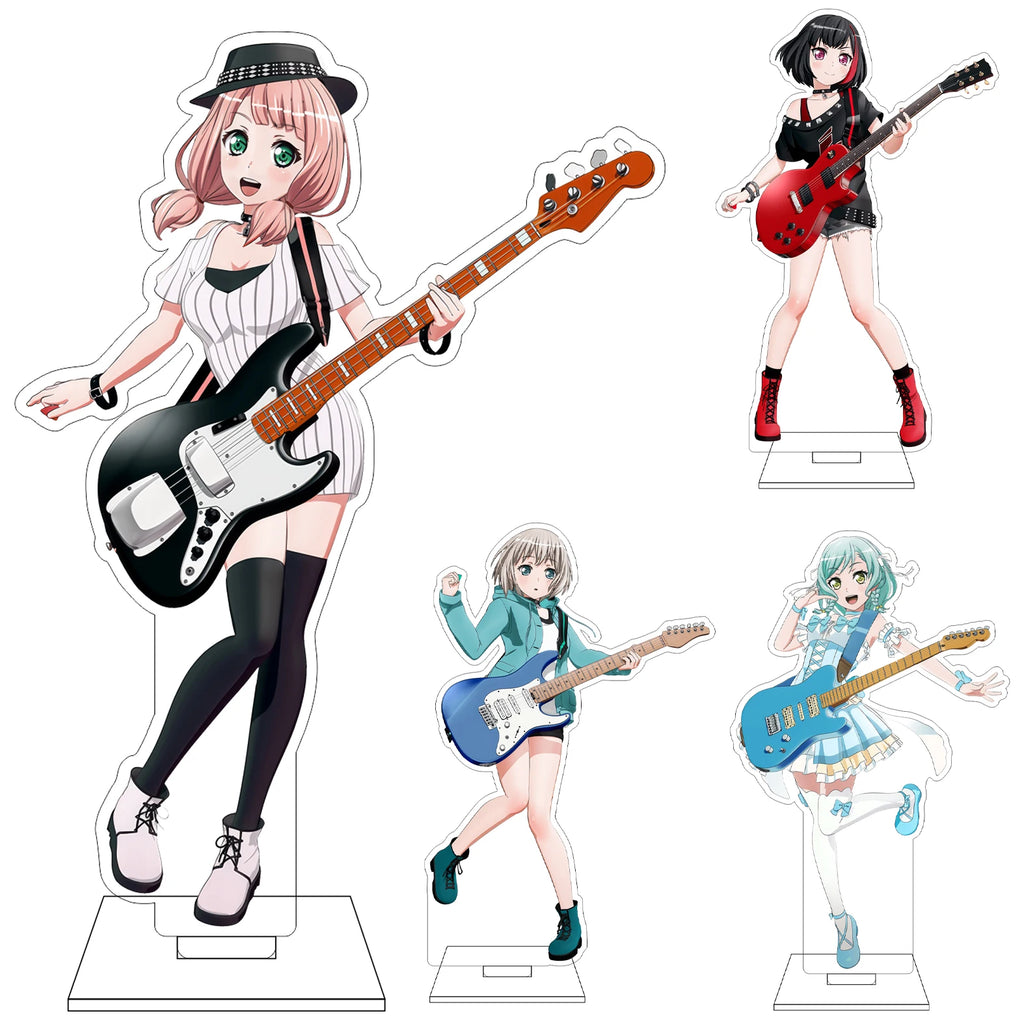 16CM Anime BanG Dream! Cosplay Acrylic Figure Stand Plate Ran Mitake Moca Aoba Himari Uehara Tomoe Udagawa Ornaments Gifts