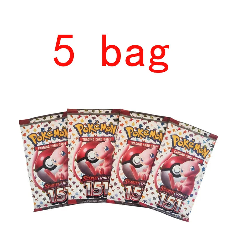 360pcs Pokemon Card Scarlet & Violet Prismatic Evolutions Pokemon Box English Booster Battle 151 Ultra Prism Booster Battle Card