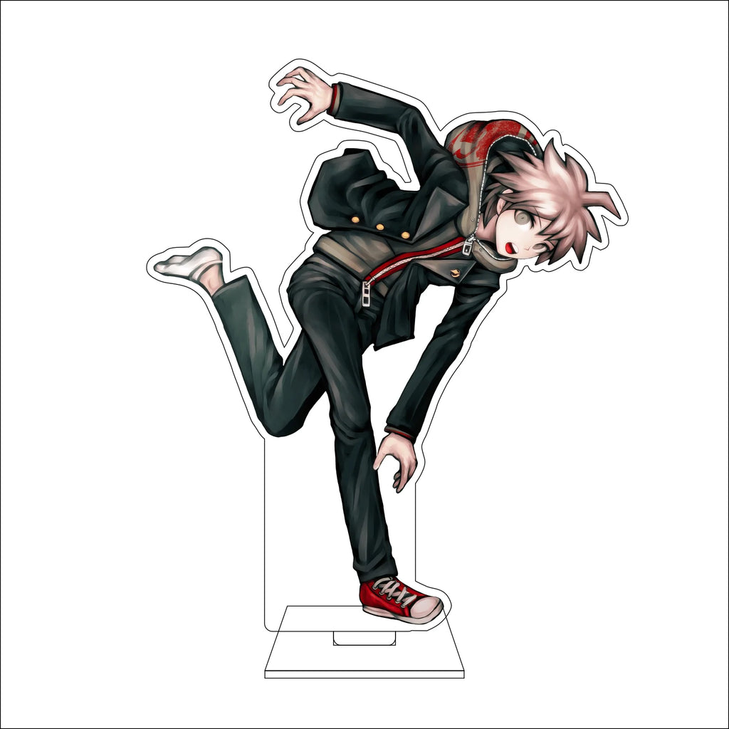 16CM Anime Danganronpa Cosplay Acrylic Figure Stand Plate Toko Fukawa Mondo Owada Maizono Sayaka Kirigiri Kyoko Ornaments Gifts