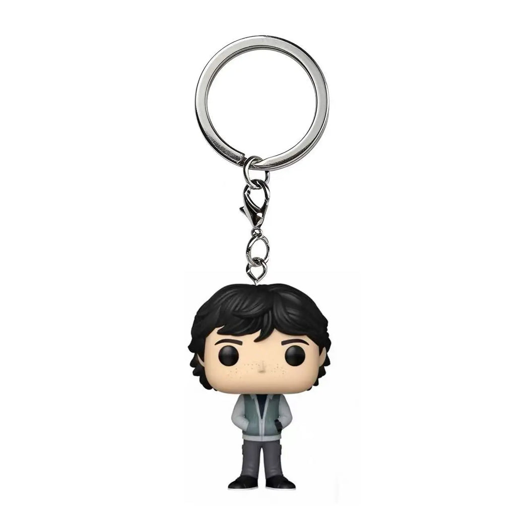 Funko Pop Pocket MIKE WHEELER Keychains WILL BYERS Keychain Vinyl Figure Doll Collection Model Toys Children Xmas Carvinal Gift