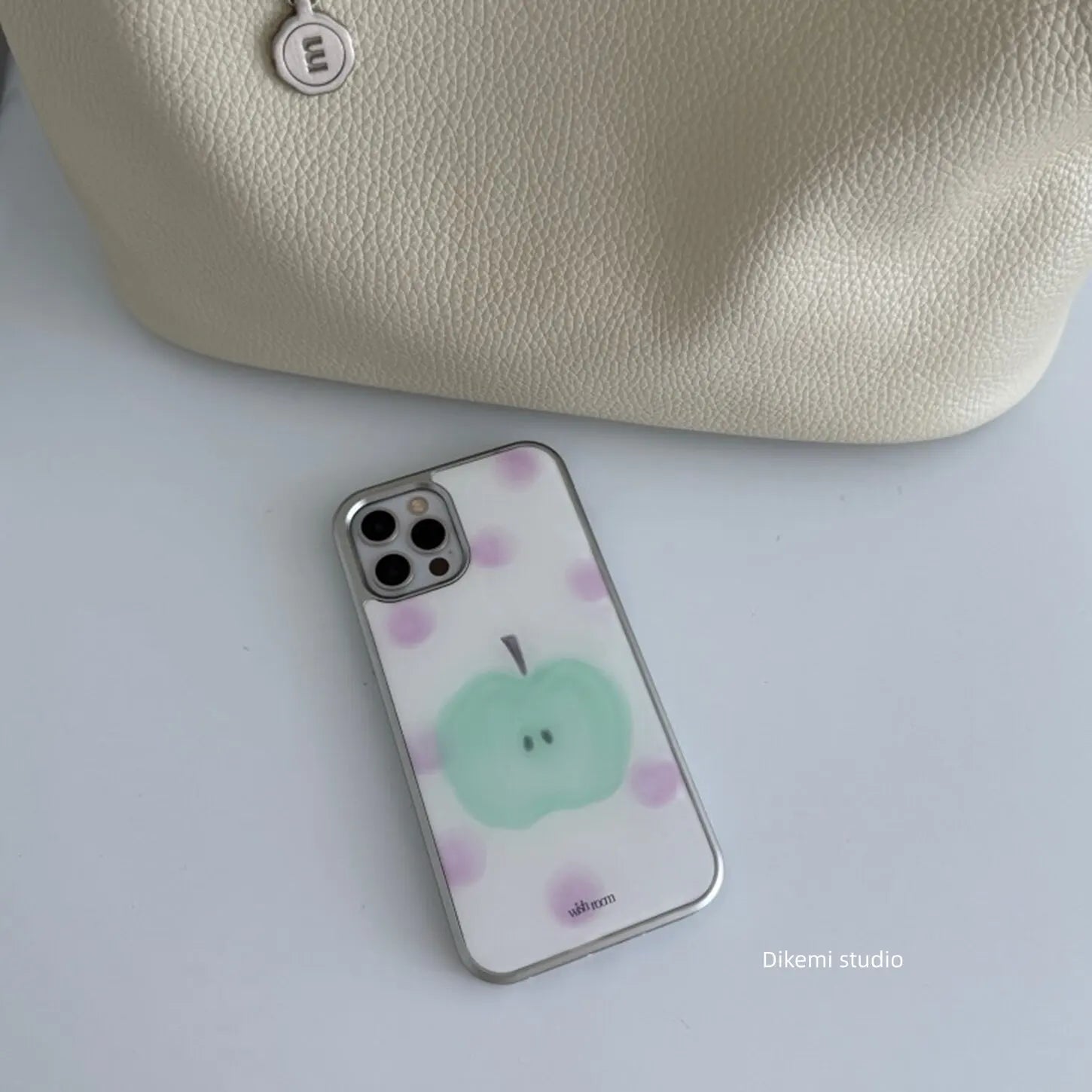 INS Korea Kawaii Cute Glasses Face Bear Kpop Girl Phone Case For iPhone 17 16 Promax 15 14 13 12 11 Pro Max Plus Y2k Resin Cover