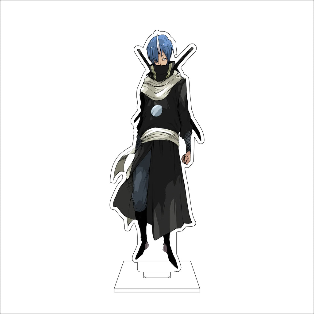 16CM Anime Rimuru Tempest Diablo shuna Shizue Izawa Cosplay Acrylic Figure Stand Plate Ornaments Gifts