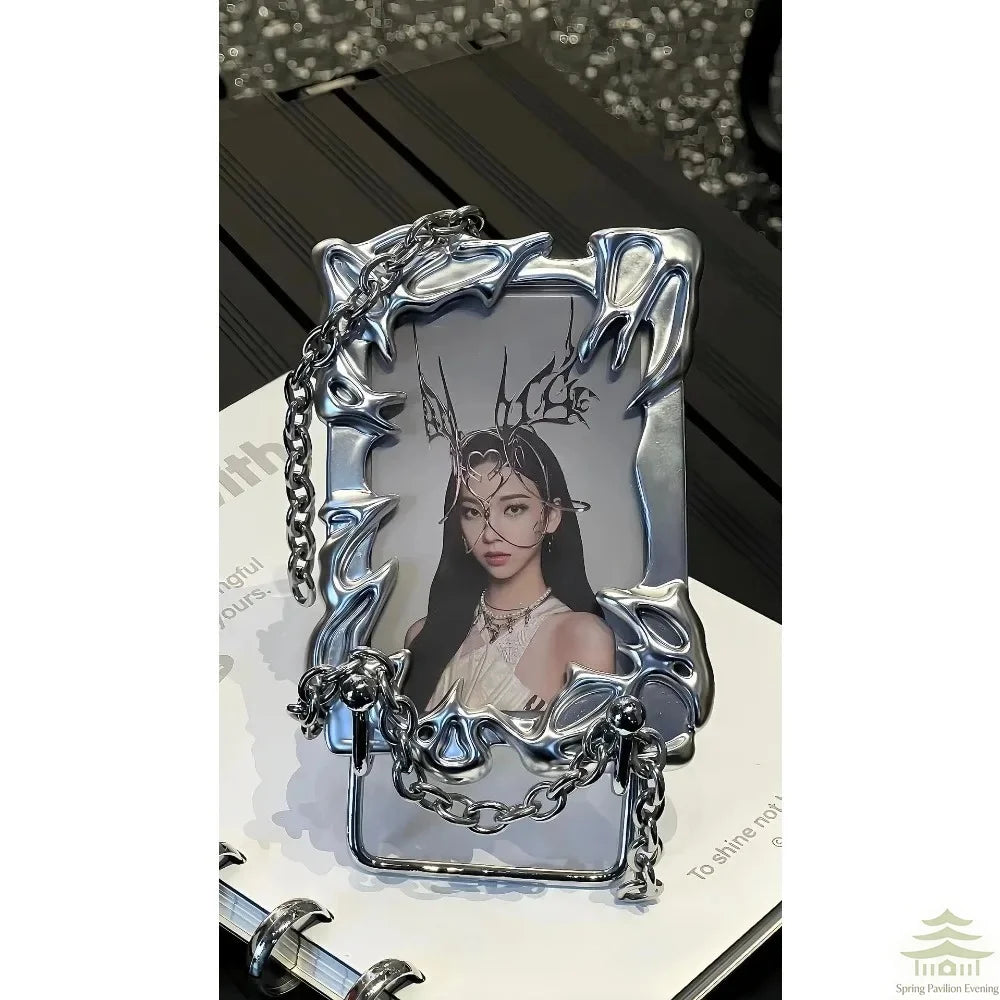 Electroplating Photocard Holder - Personalized Kpop Star Card Protection Cover