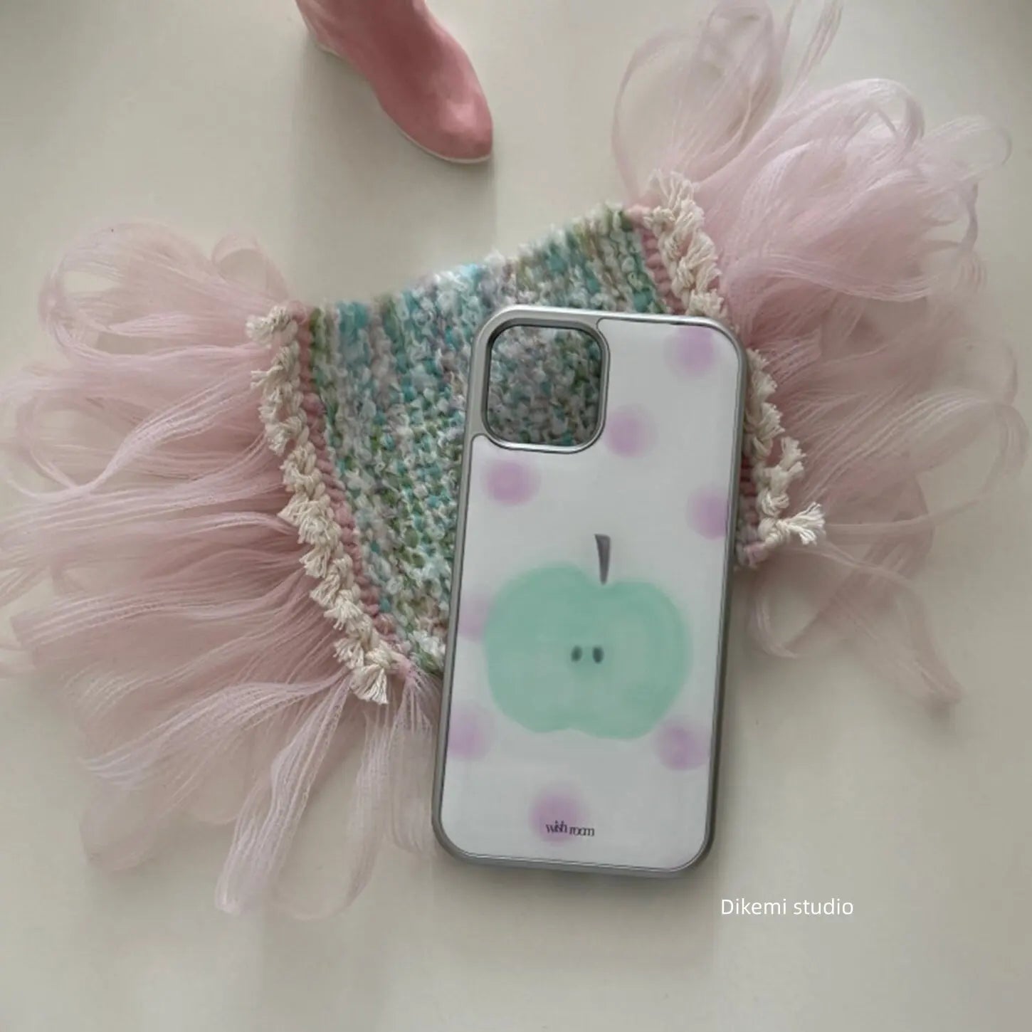 INS Korea Kawaii Cute Glasses Face Bear Kpop Girl Phone Case For iPhone 17 16 Promax 15 14 13 12 11 Pro Max Plus Y2k Resin Cover