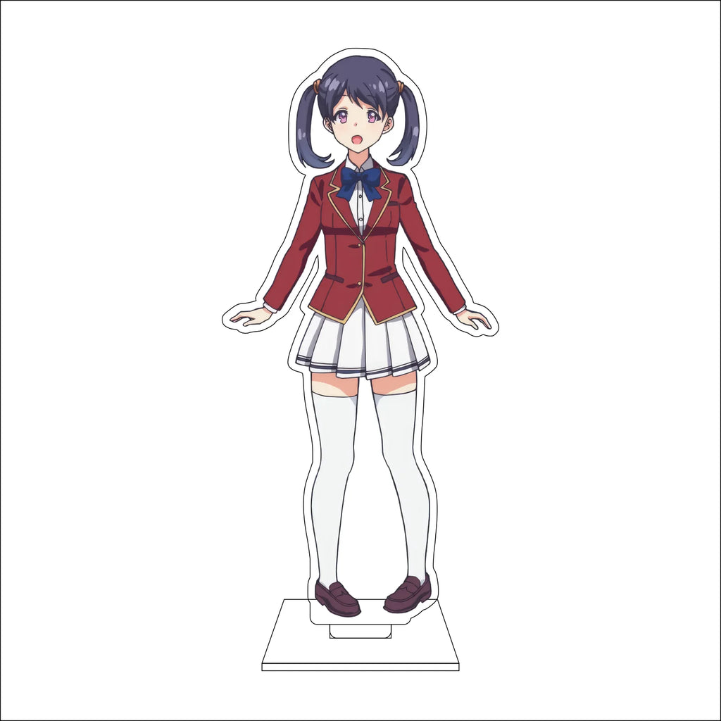 16CM Anime Classroom of the Elite Cosplay Acrylic Figure Stand Plate Ibuki Mio Karuizawa Kei Horikita Suzune Ornaments Gifts