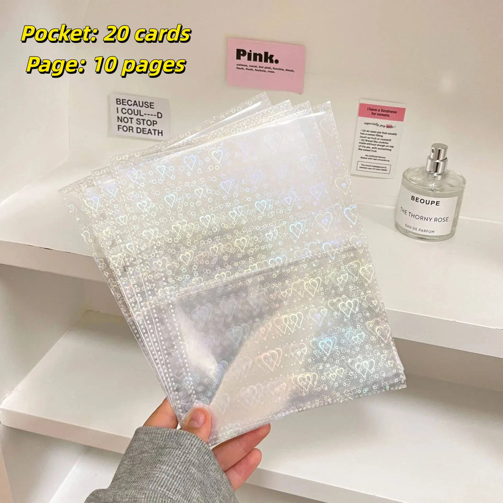 10pcs Photo Album Inner Pages A5 Kpop Binder Photocard Holder Photocard Binder Inlay Idol Card Collect Book Inner Page 포토카드 바인더