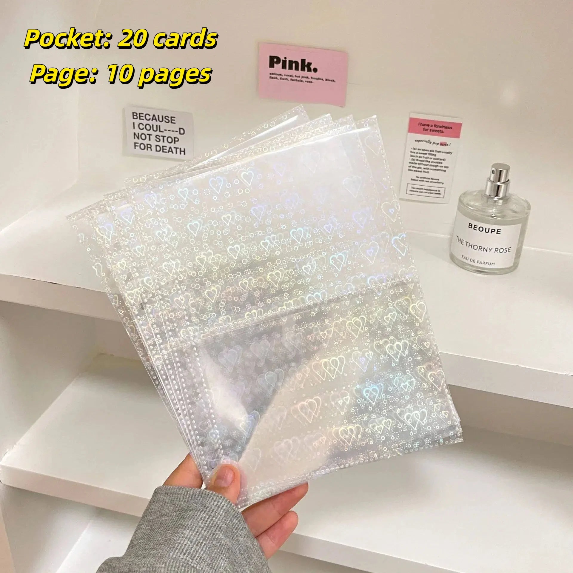 10pcs Photo Album Inner Pages A5 Kpop Binder Photocard Holder Photocard Binder Inlay Idol Card Collect Book Inner Page 포토카드 바인더