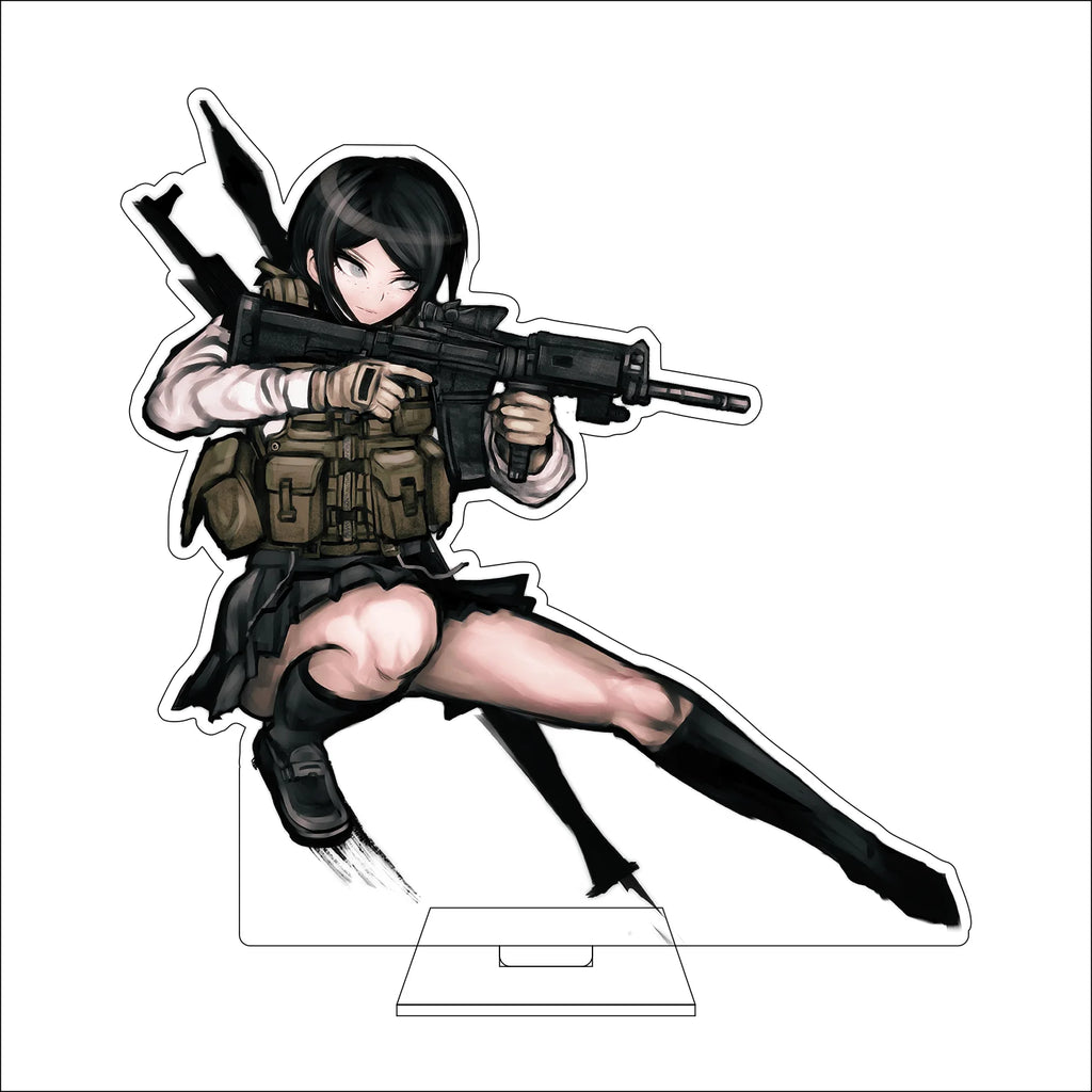16CM Anime Danganronpa Cosplay Acrylic Figure Stand Plate Naegi Makoto Maizono Sayaka Genocider Syo Ornaments Gifts