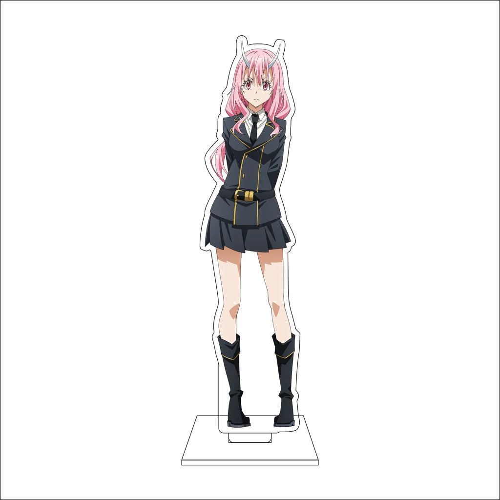 16CM Anime Rimuru Tempest Diablo shuna Shizue Izawa Cosplay Acrylic Figure Stand Plate Ornaments Gifts
