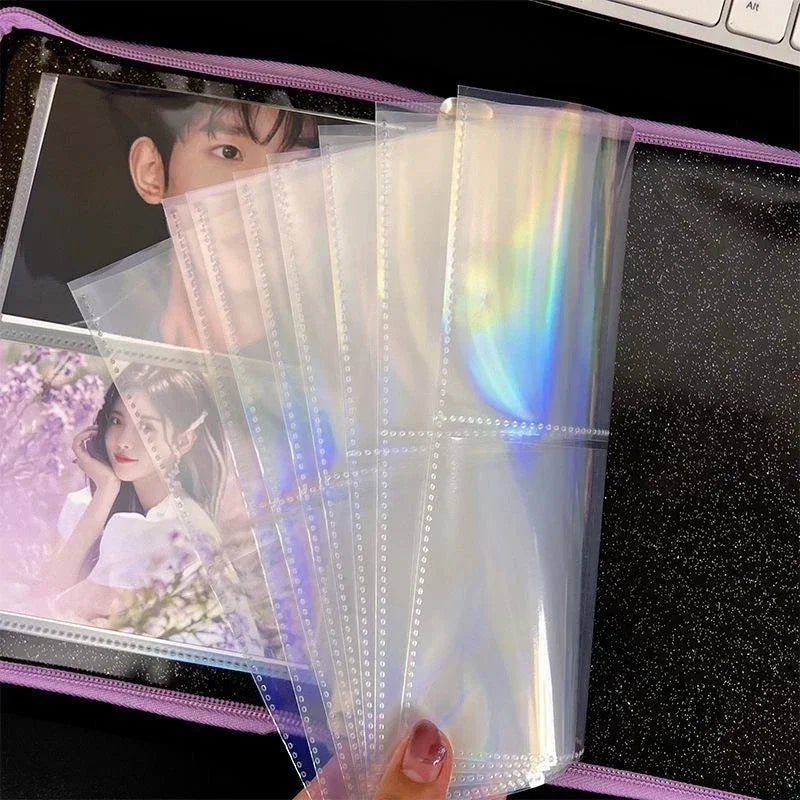 10pcs Photo Album Inner Pages A5 Kpop Binder Photocard Holder Photocard Binder Inlay Idol Card Collect Book Inner Page 포토카드 바인더