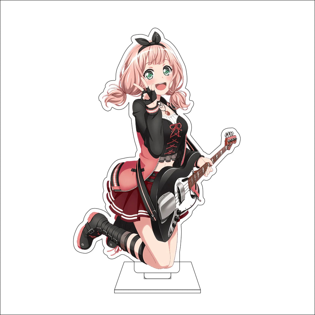 16CM Anime BanG Dream! Cosplay Acrylic Figure Stand Plate Ran Mitake Moca Aoba Himari Uehara Tomoe Udagawa Ornaments Gifts