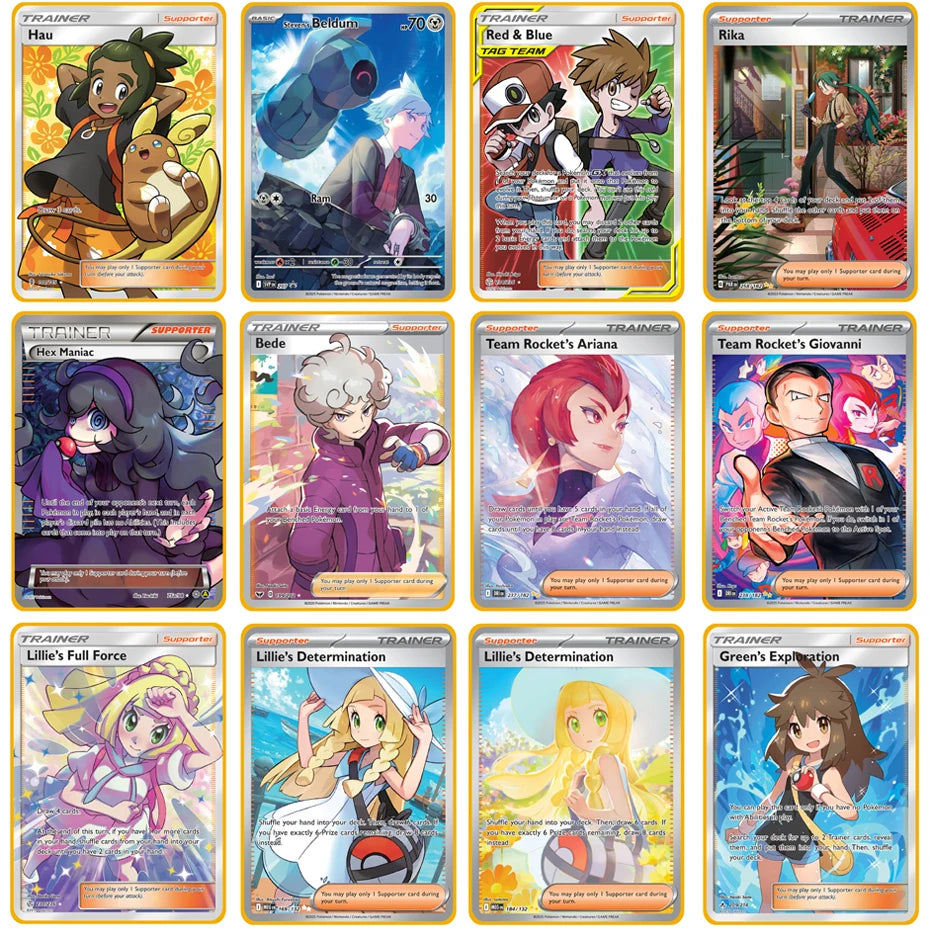 2026 NEW Pokemon Metal Card 10000 Points Arceus Charizard Super Card Golden English Mewtwo Vmax GX EX Anime Collection Card Gift