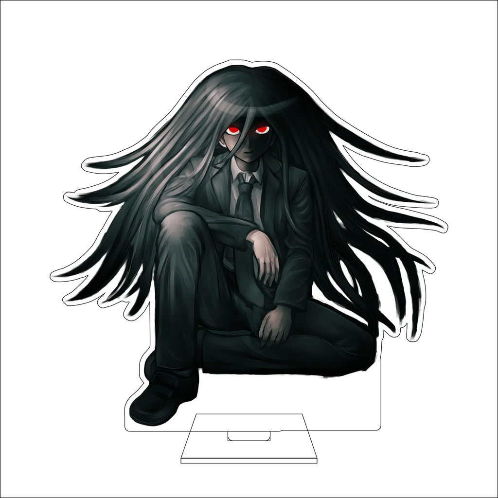 16CM Anime Danganronpa Cosplay Acrylic Figure Stand Plate Toko Fukawa Mondo Owada Maizono Sayaka Kirigiri Kyoko Ornaments Gifts