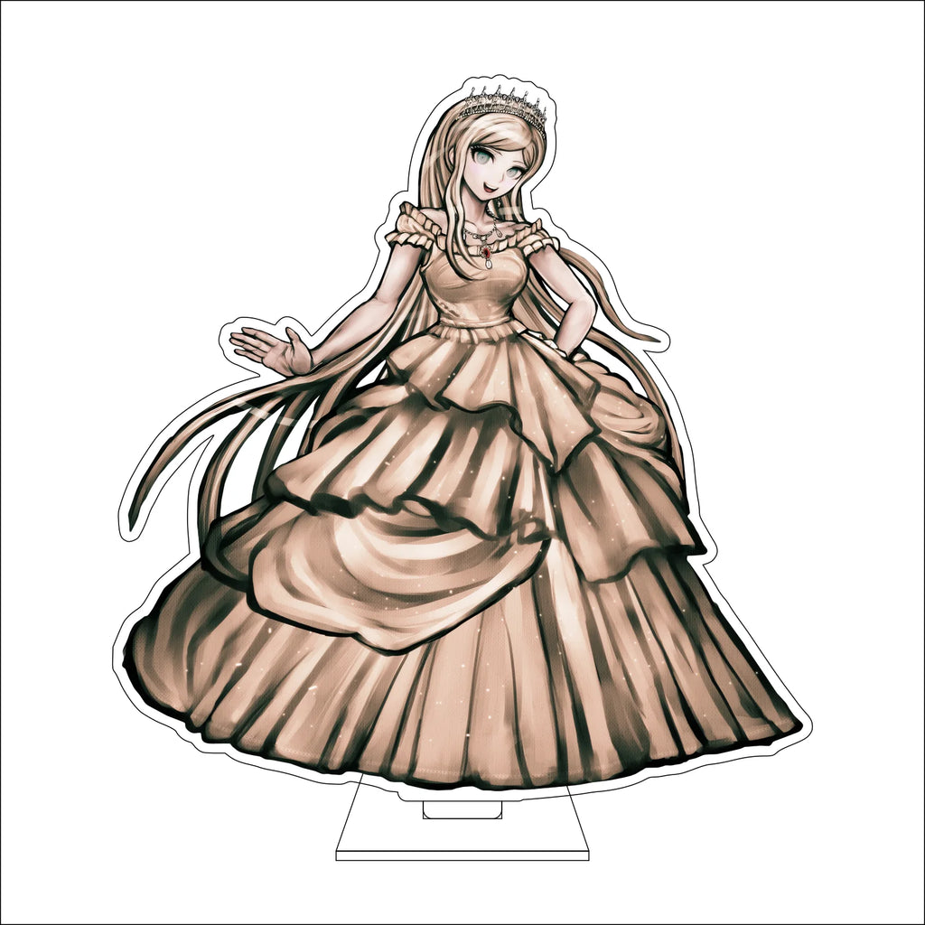 16CM Anime Danganronpa Cosplay Acrylic Figure Stand Plate Naegi Makoto Maizono Sayaka Genocider Syo Ornaments Gifts