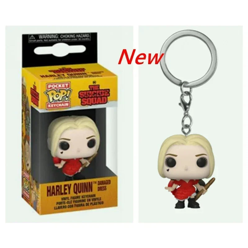 2026 Funko POP Keychains Dragons Ball Star Keychain wars Spiderman Attack on Levi Toy STITCH Rick Kurama Todoroki Figure Toys