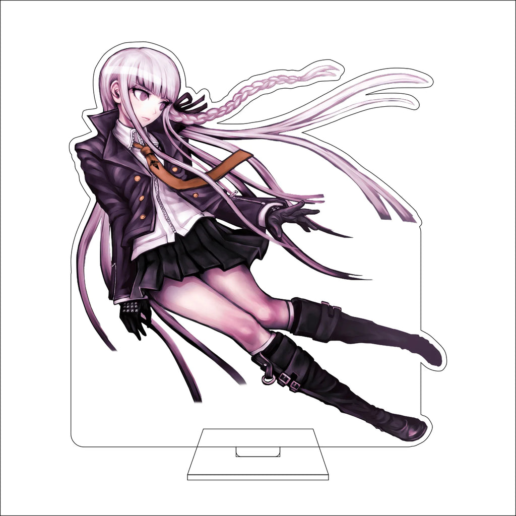 16CM Anime Danganronpa Cosplay Acrylic Figure Stand Plate Toko Fukawa Mondo Owada Maizono Sayaka Kirigiri Kyoko Ornaments Gifts