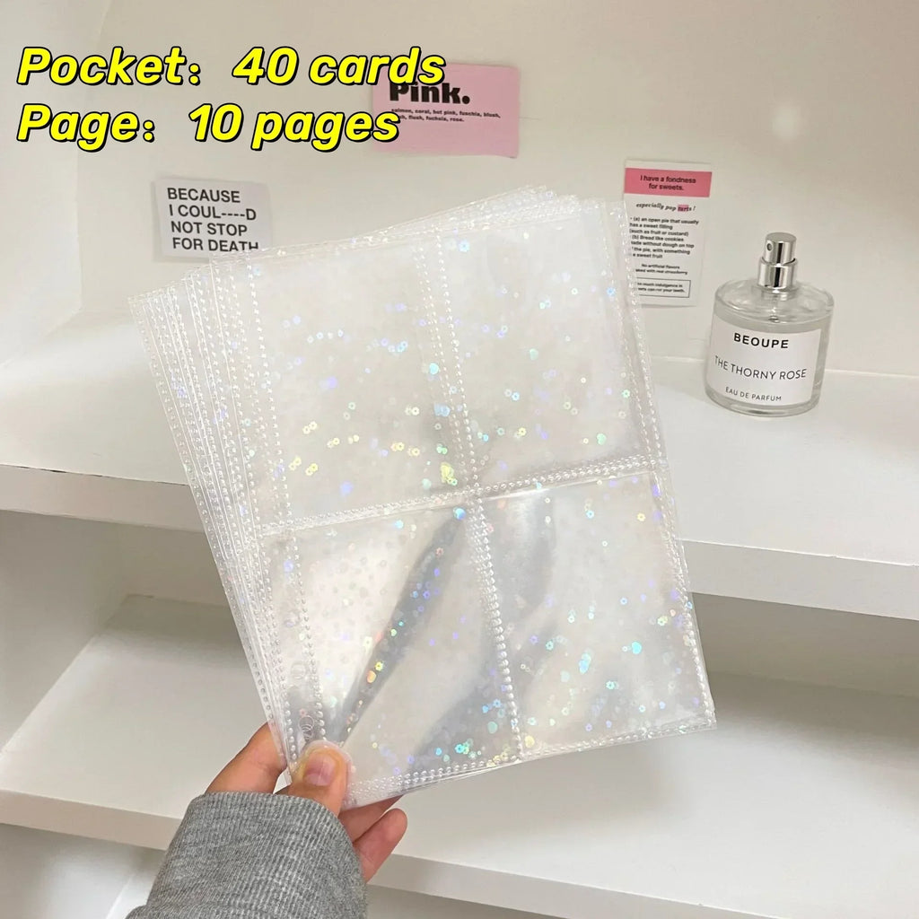 10pcs Photo Album Inner Pages A5 Kpop Binder Photocard Holder Photocard Binder Inlay Idol Card Collect Book Inner Page 포토카드 바인더