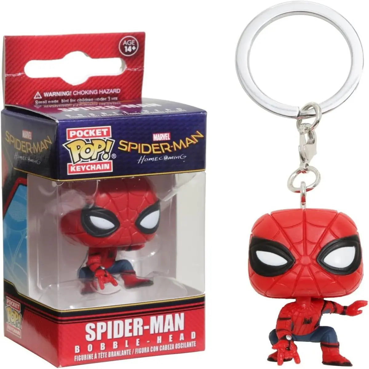 NEW FUNKO POP Spider-Man Spider-GWEN GREEN GOBLIN ZOMBIE HUNTER SPIDEY Peter Parker Mysterio Keychain Vinyl Figure Toys