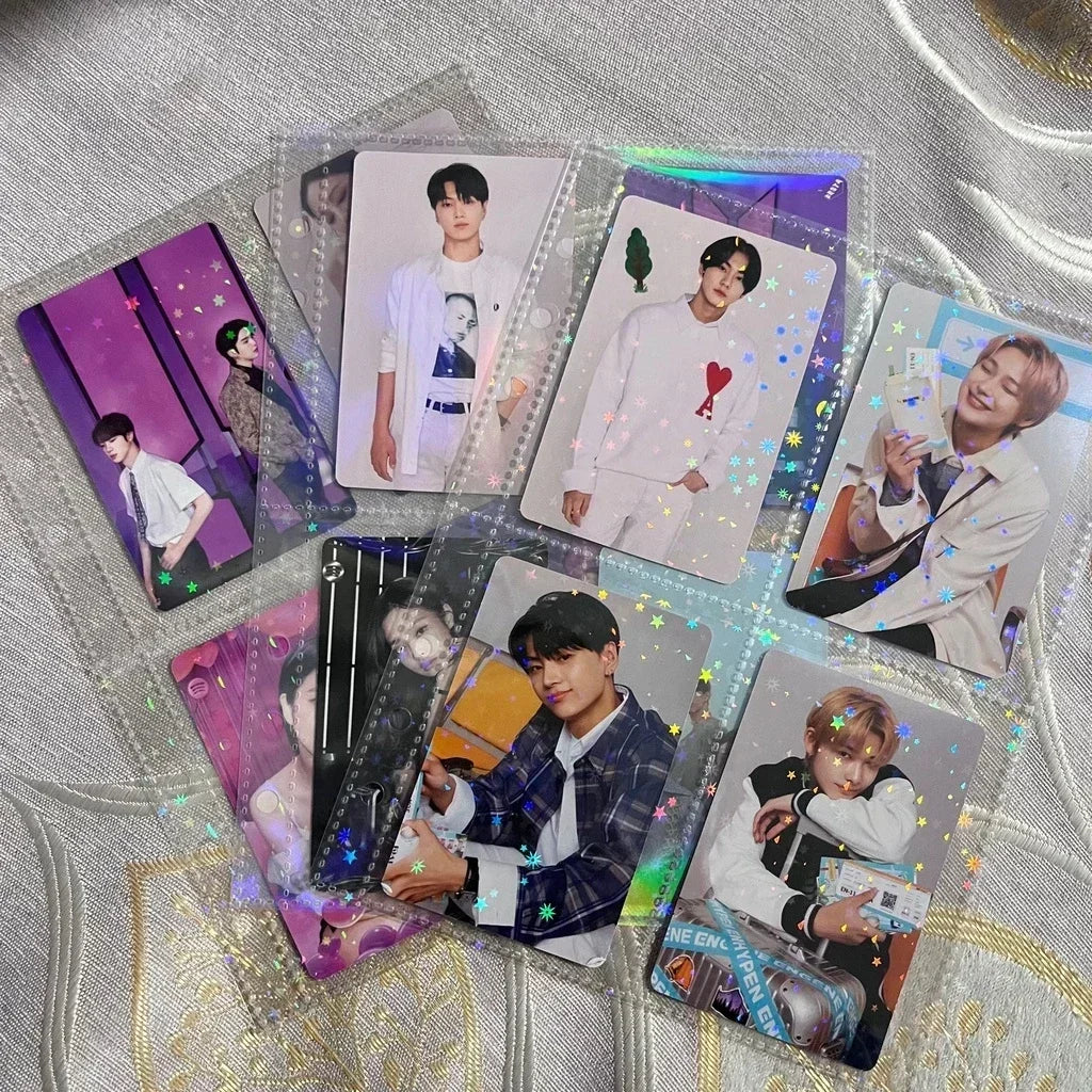 10pcs Photo Album Inner Pages A5 Kpop Binder Photocard Holder Photocard Binder Inlay Idol Card Collect Book Inner Page 포토카드 바인더